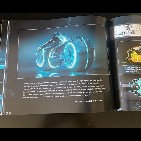 Disney’s The Art of Tron: Legacy / 2010 / Sells on Amazon for $125 / Art Book - Picture 3 of 7